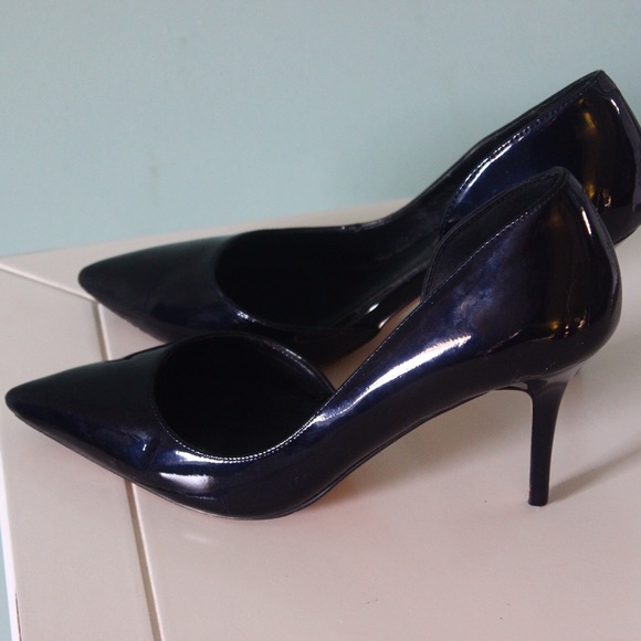 Black Shoes In Dark Color In Sunlight Black Shoes In Dark Color In Sunlight