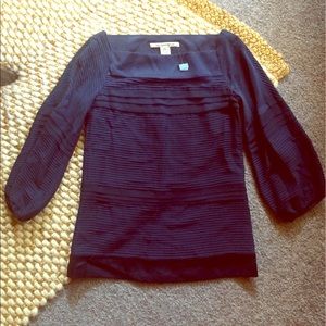 Textured silk Diane Von Furstenberg blouse