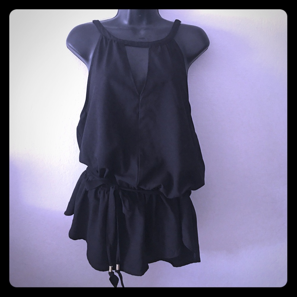 Marilyn Monroe Black  Keyhole Top Size Large