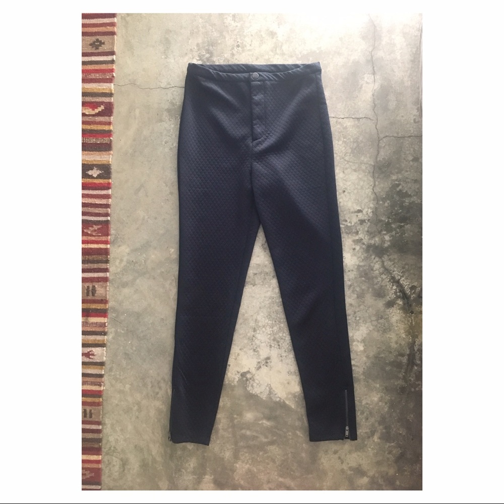 Forever 21 Quilted Knit Jodhpur Leggings