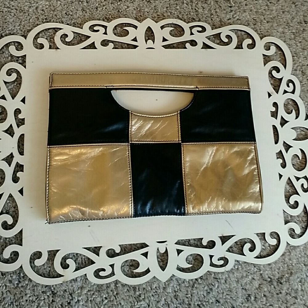 Black & Gold Clutch