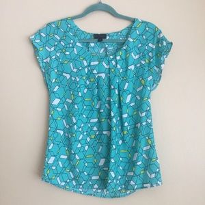 Blue/Green Dress Shirt