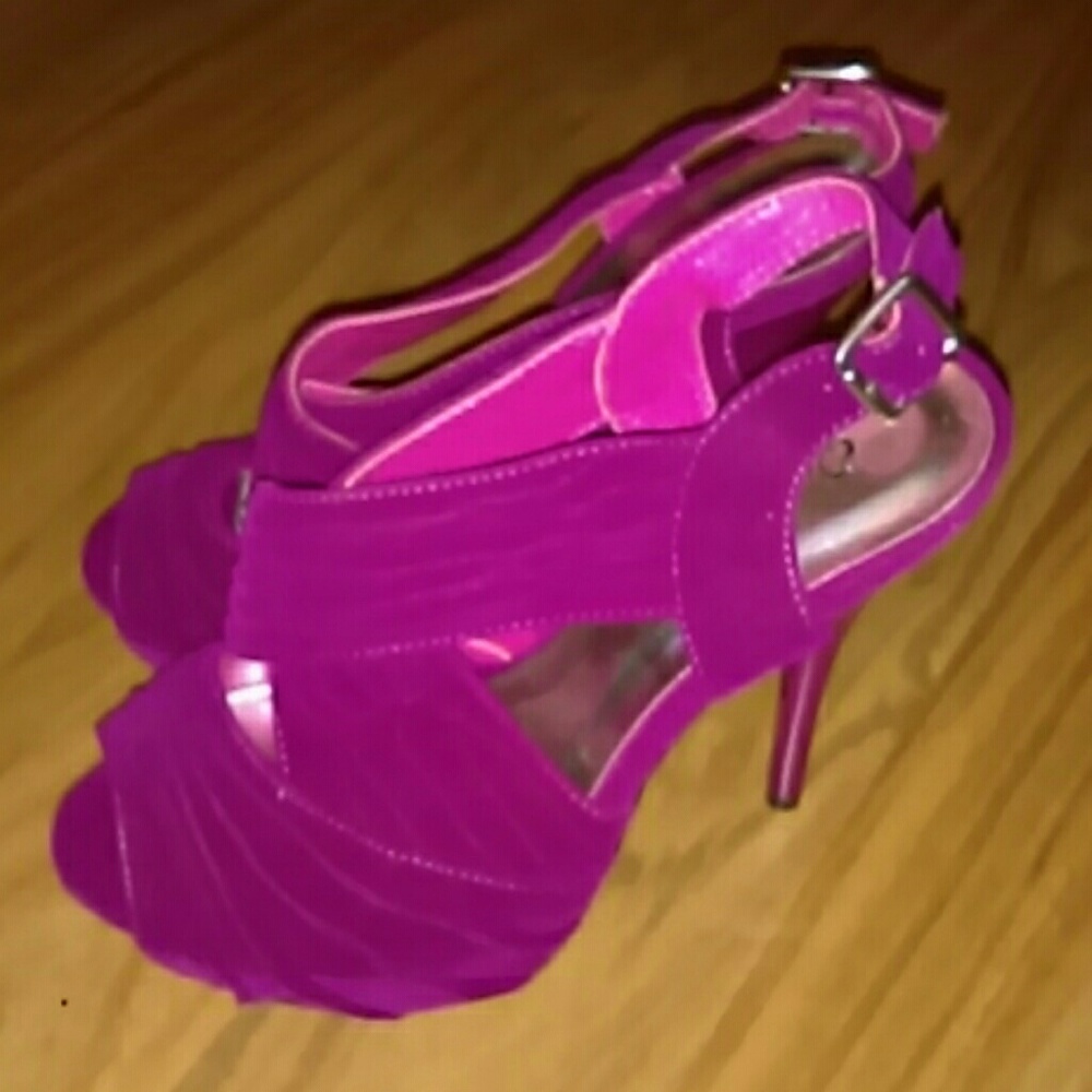 Strappy heels