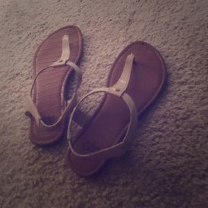 Size 7 sandals they go with everything really cute
