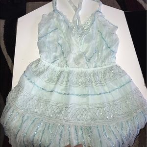 Free people dress glittery