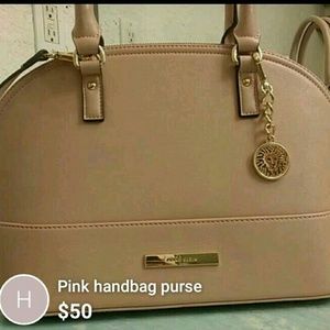 Pink handbag purse