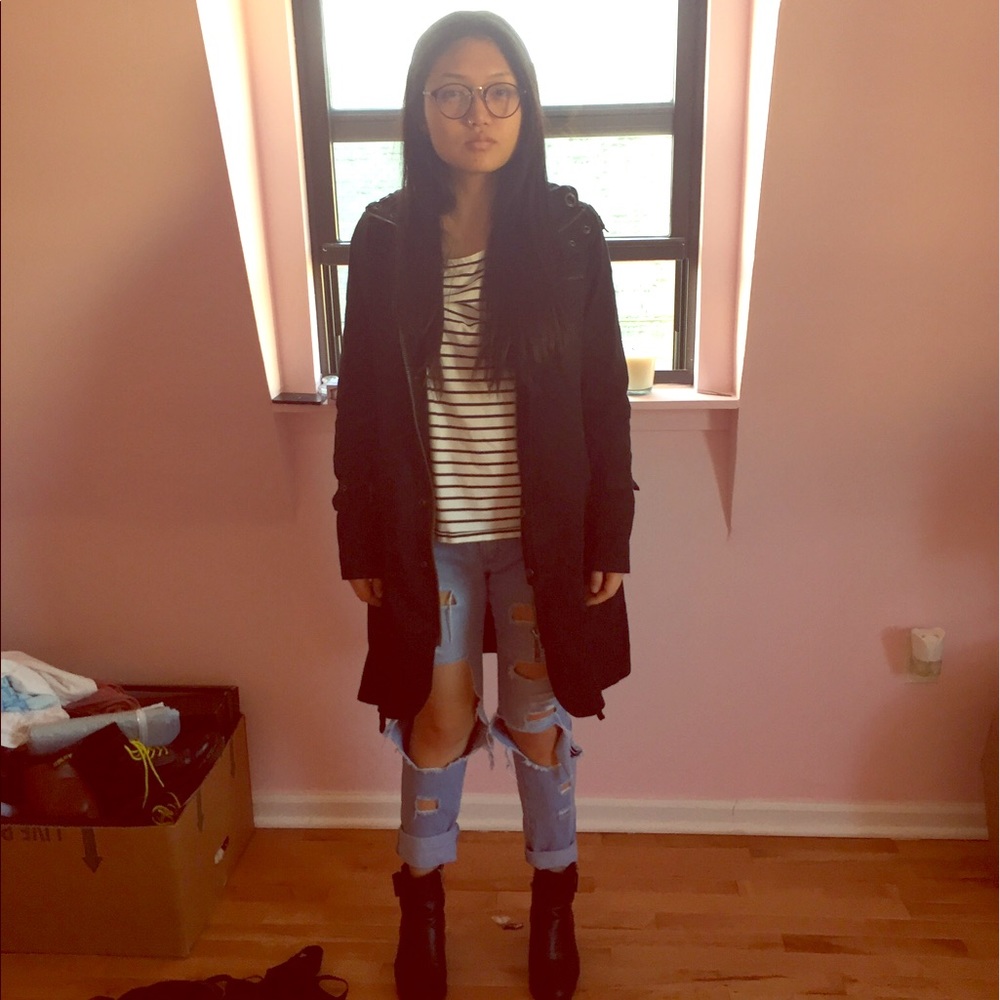 Dark navy jacket