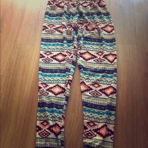 Aztec leggings
