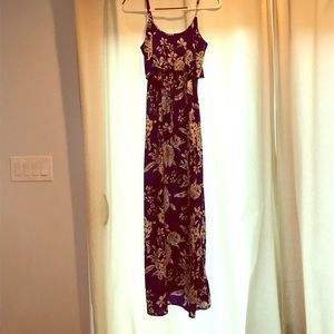 Motherhood maxi - royal blue & white