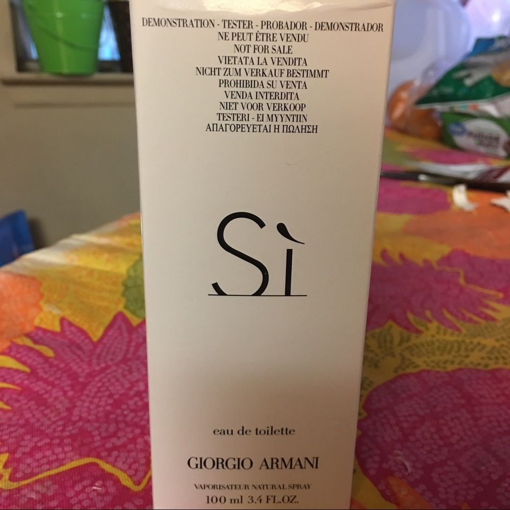 AUTHENTIC! Giorgio Armani Si