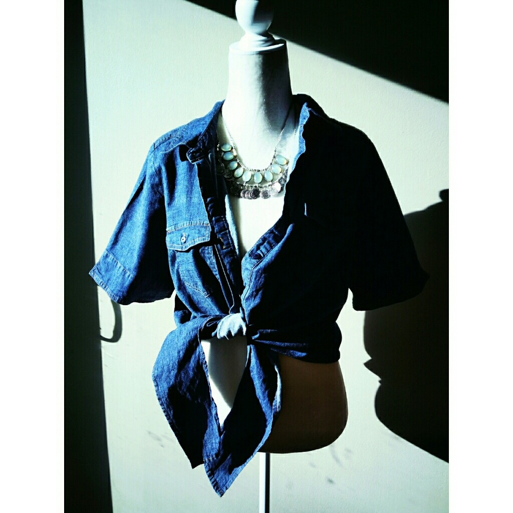 Denim shirt