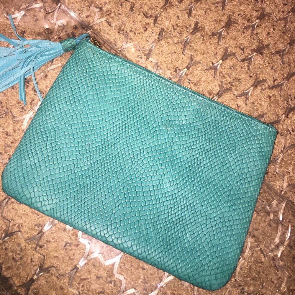Neimen Marcus snakeskin clutch!!! Boutique