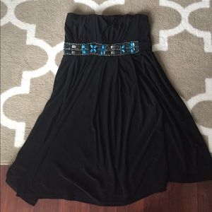 White House Black Market Dresses - White House Black Market black strapless dress White House Black Market Dresses - White House Black Market black strapless dress