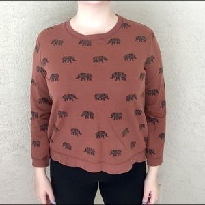 Forever 21 Elephant Sweater