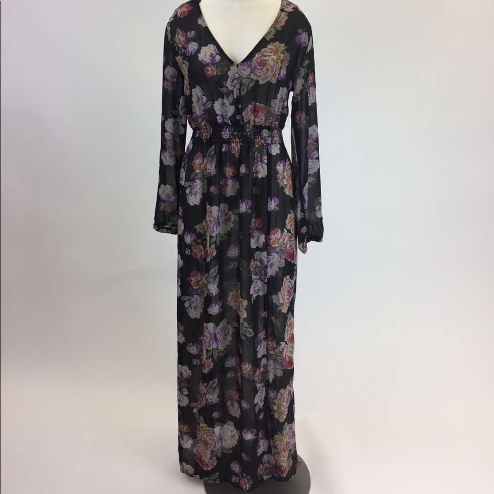 Minkpink light floral breeze maxi dress