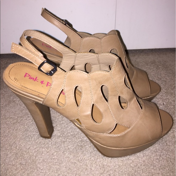 Pink & Pepper heels - Picture 1 of 5