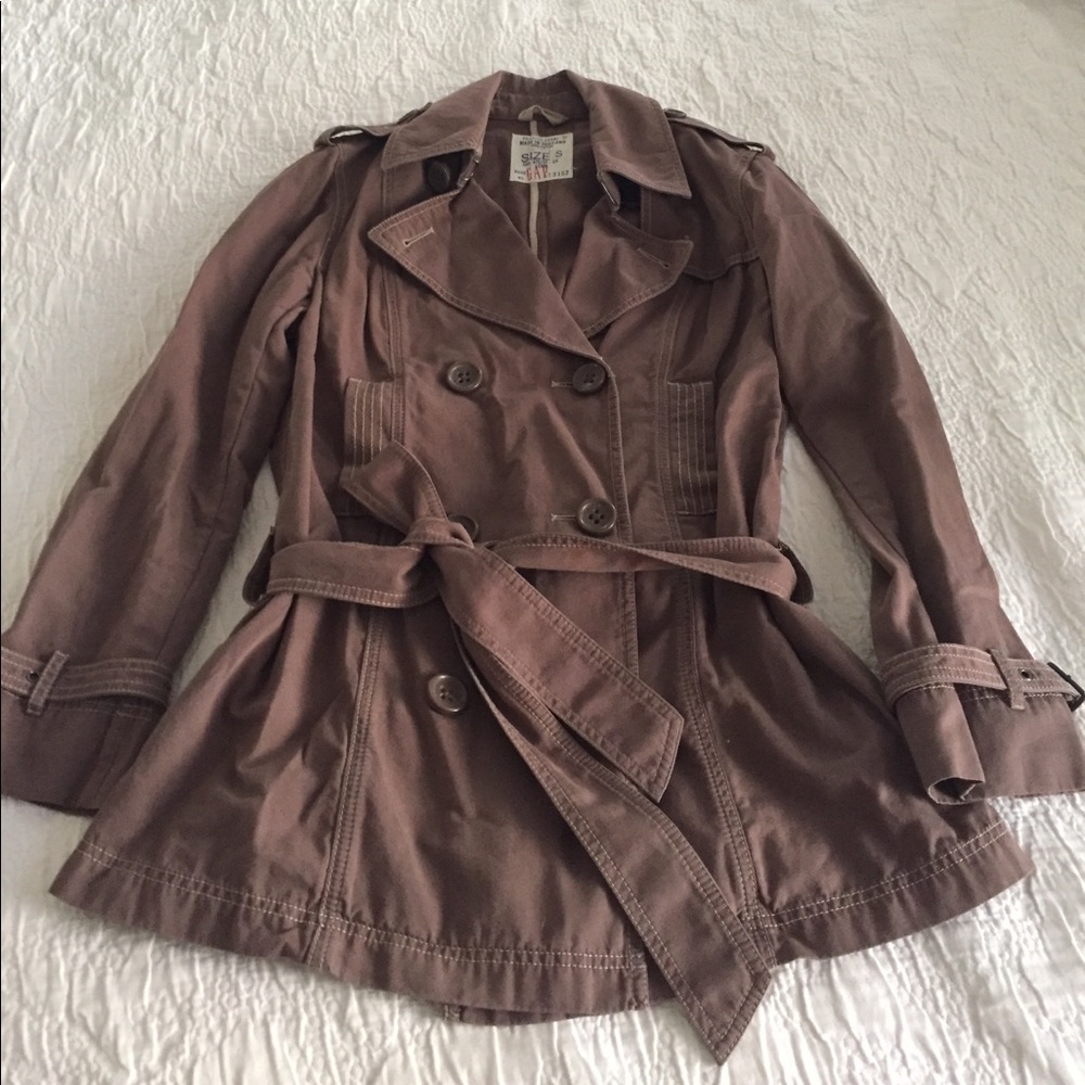 Super cute cotton trench jacket