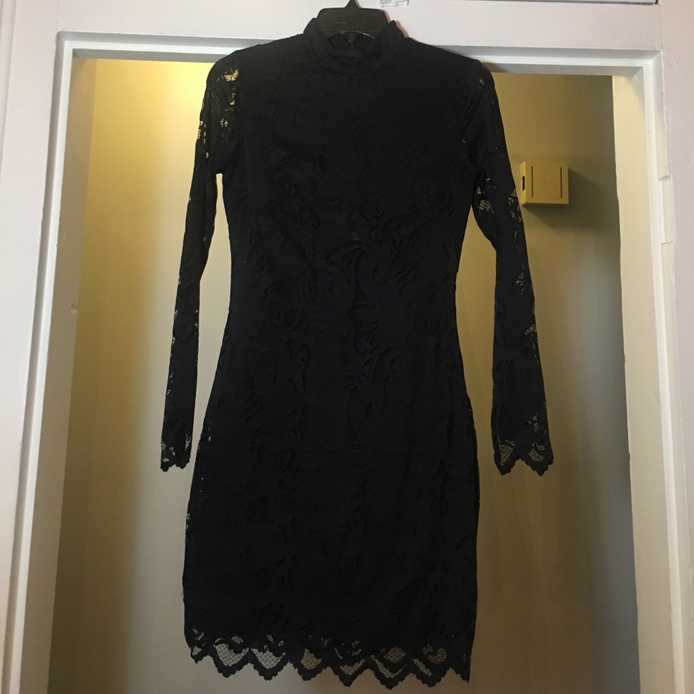 Like new H&M black lace dress.