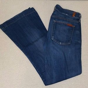 7 for all mankind jeans size 27 - super sexy!!