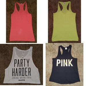 VICTORIA'S SECRET PINK TANK TOPS