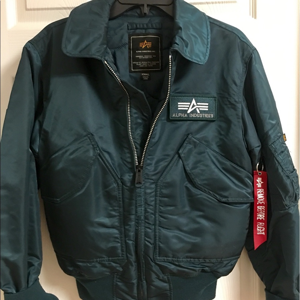 Alpha Industries Bomber Jacket Xs Men
