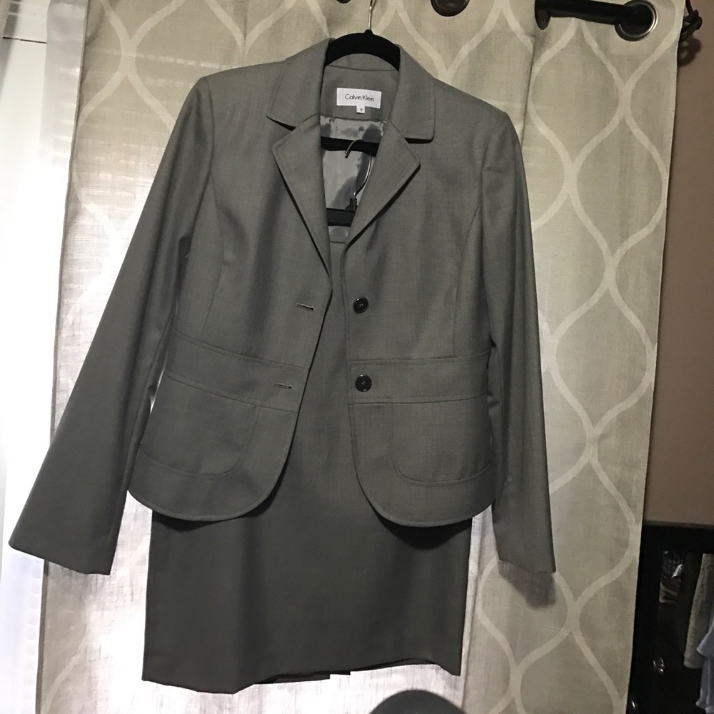 Calvin Klein Suit Set- Size 8
