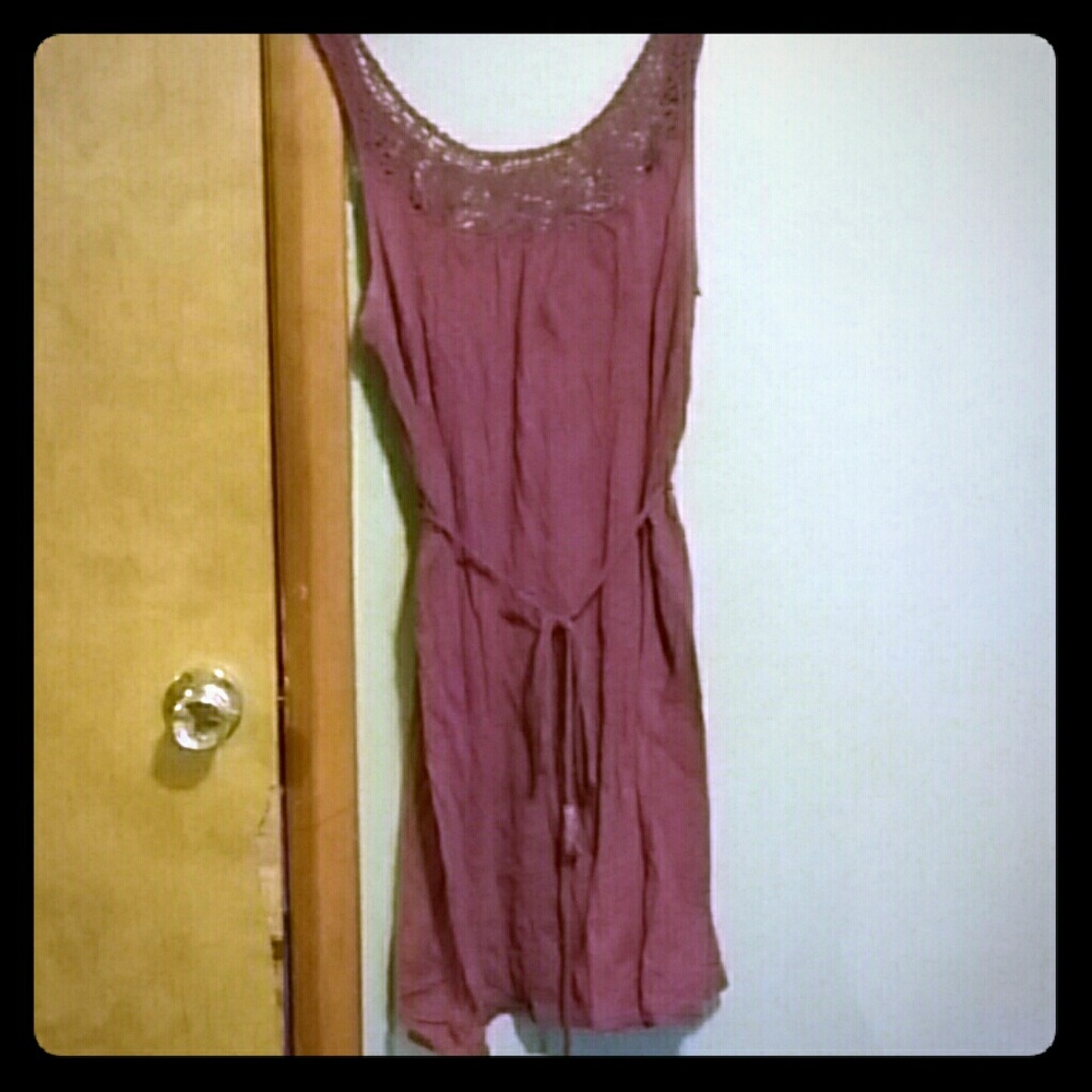 Maroon summer dress