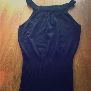 Black Sleeveless blouse