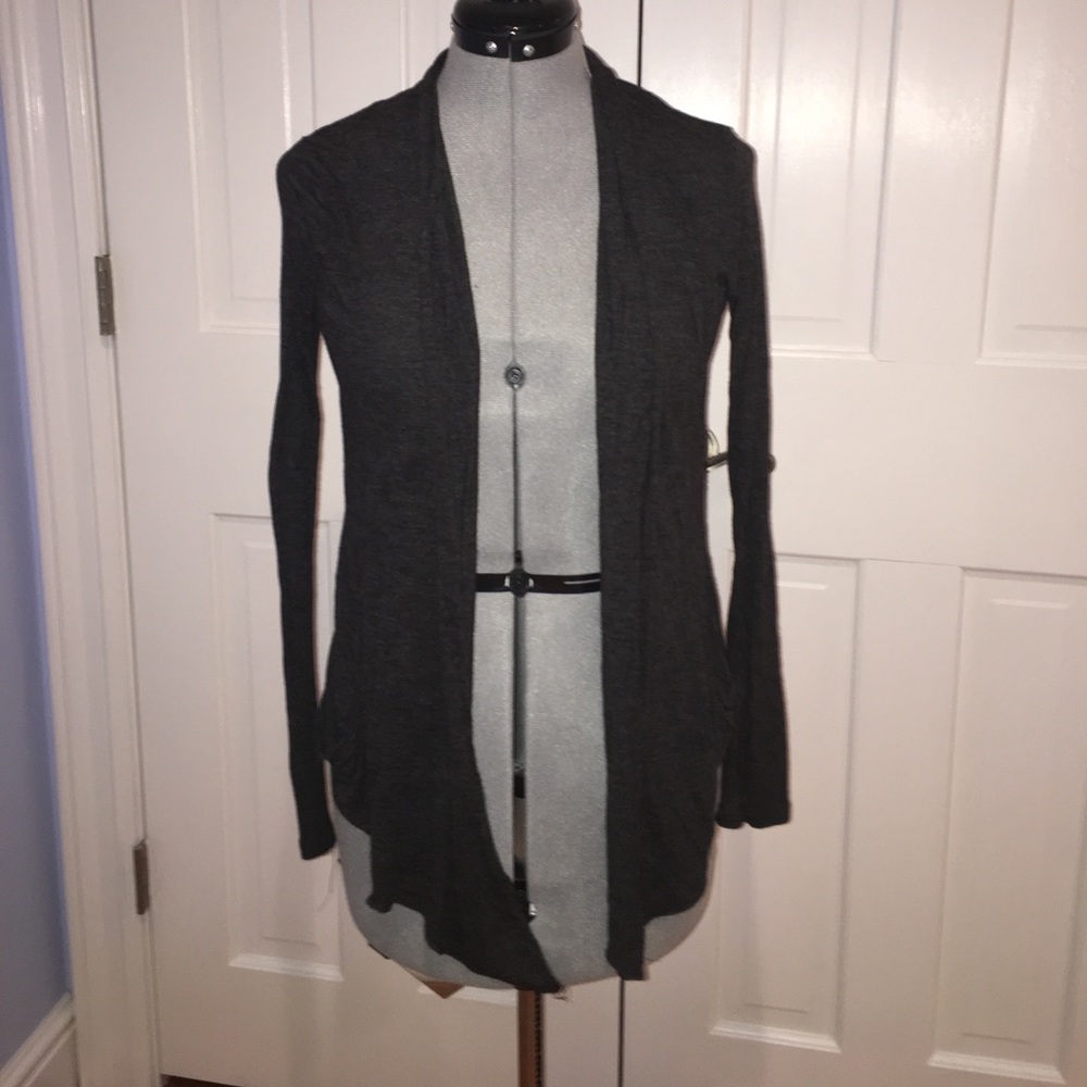 Gray Cardigan