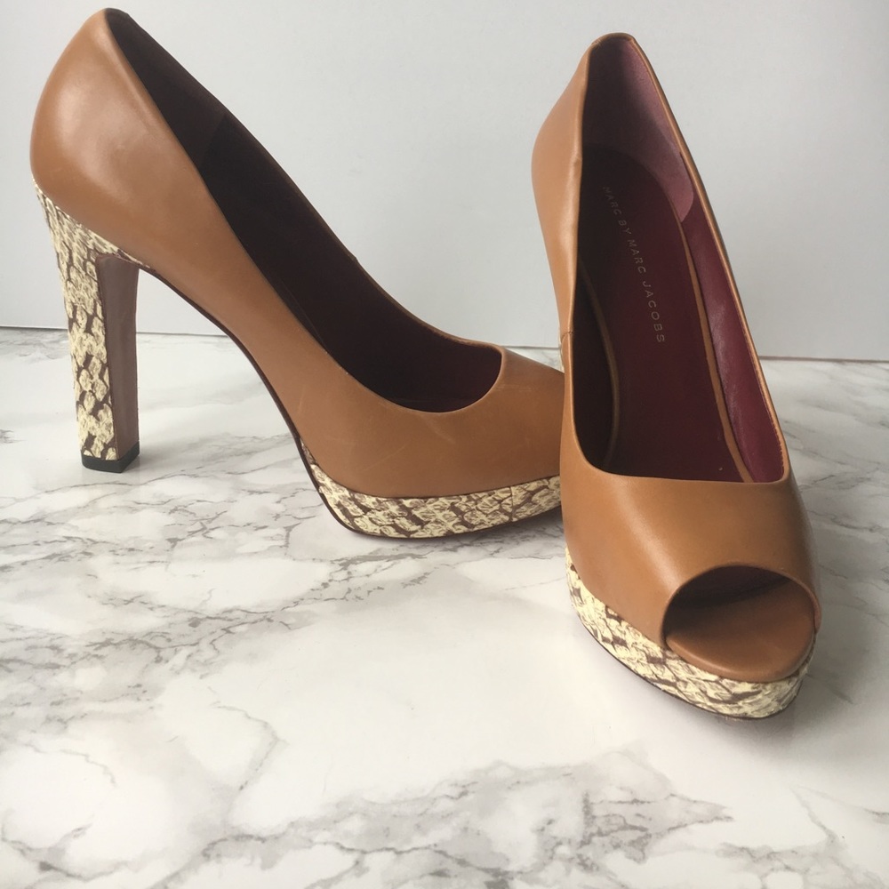 Marc by Marc Jacobs Peep Toe Heels