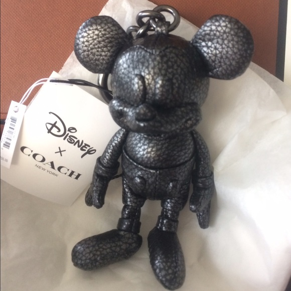 Coach Handbags - 💥HP💥NWT Coach Disney Mickey bag charm