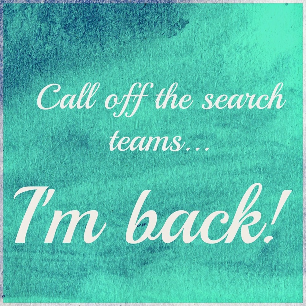 I'm Back! 🙌🏻💕