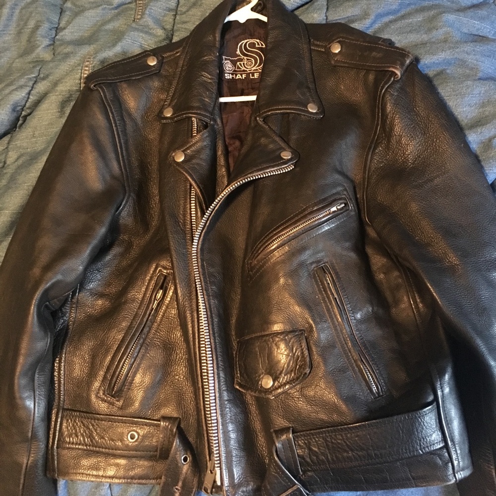 Vintage Shaf leather jacket