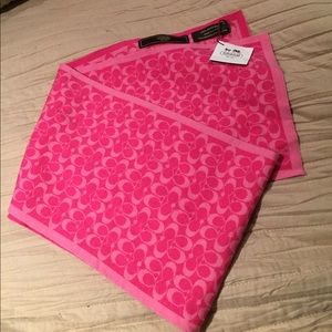 Coach scarf