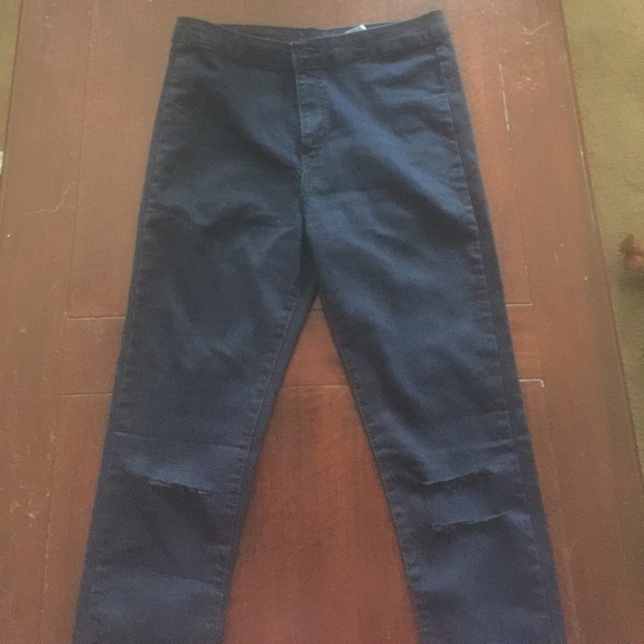 NWT blue HIGHWAISTED jeans - Picture 3 of 3