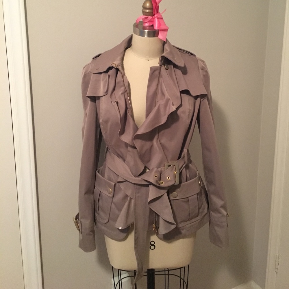 Anthropologie blazer style rain-slicker