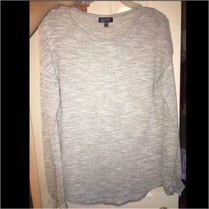 Grey top shop sweater