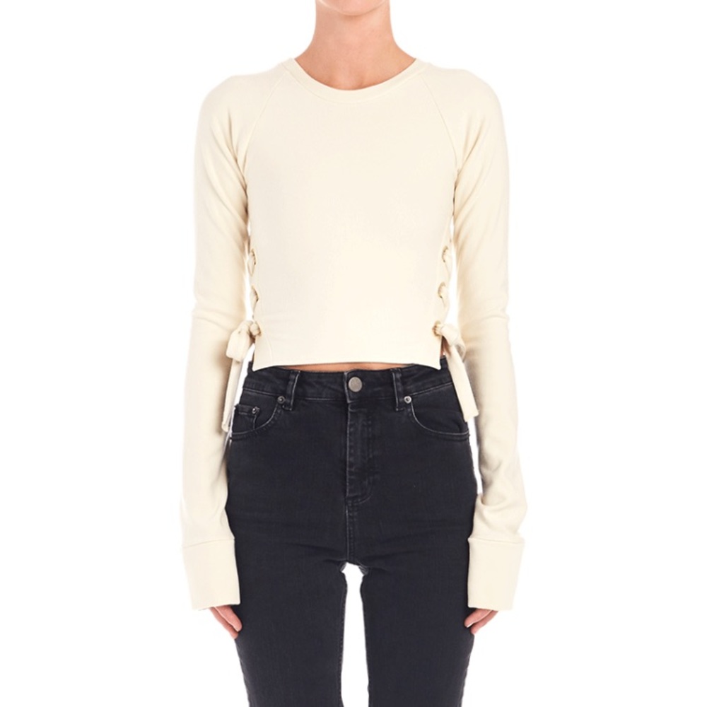 Are You Am I Kai Side Tie Sweatshirt