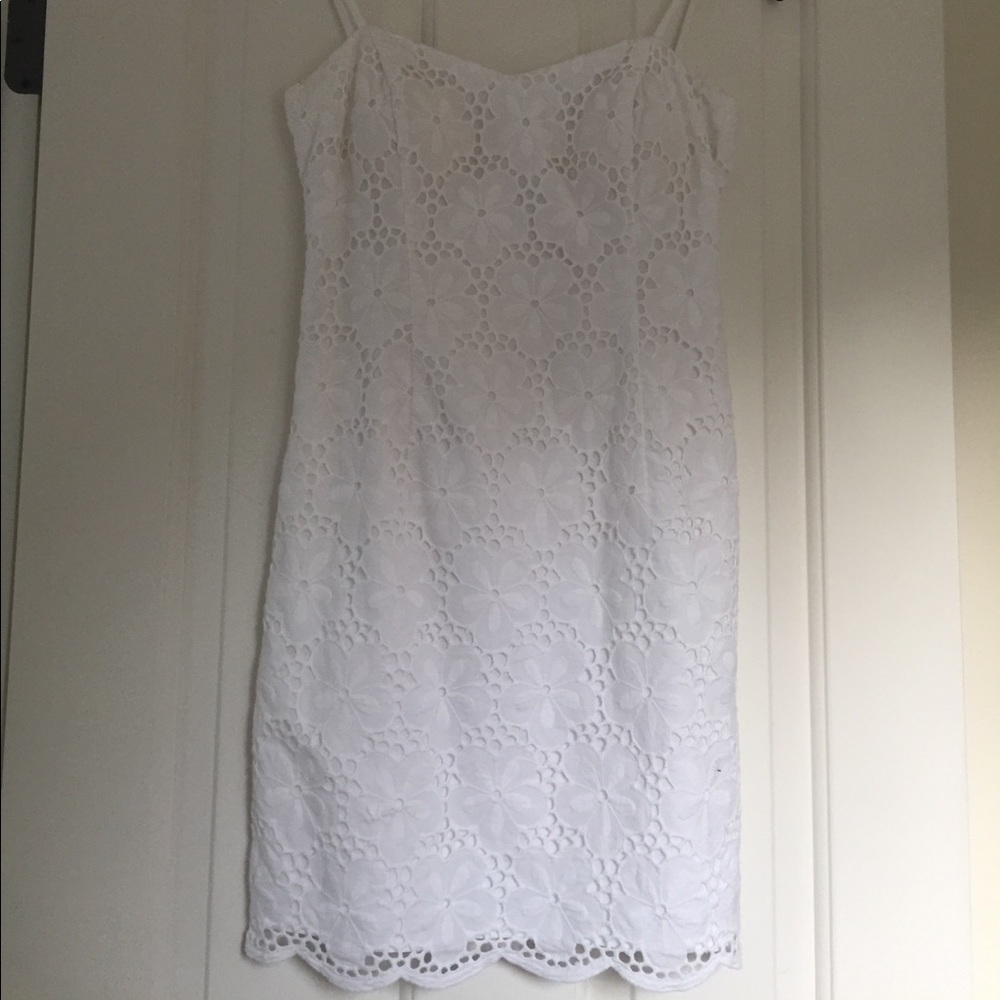 White Lace Lilly Pulitzer Dress