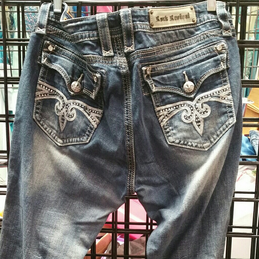 Rock revival size 34 capri