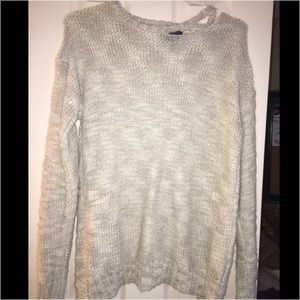 Great my & white sweater