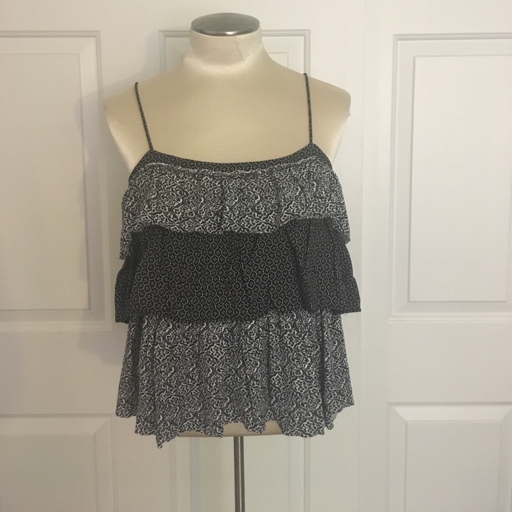 AEO ruffled top
