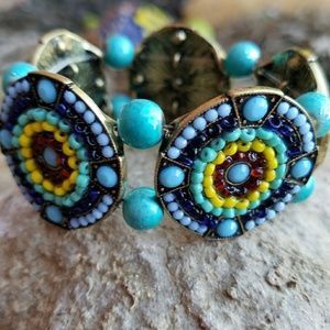 Turquoise Beaded Bracelet