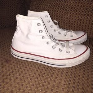 White high top Converse