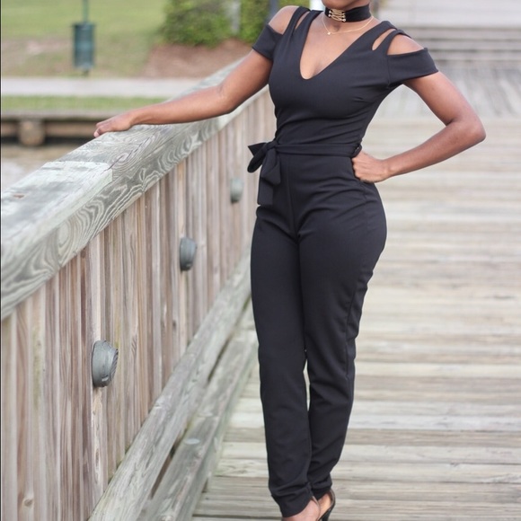 NWT Black Romper - Picture 2 of 2