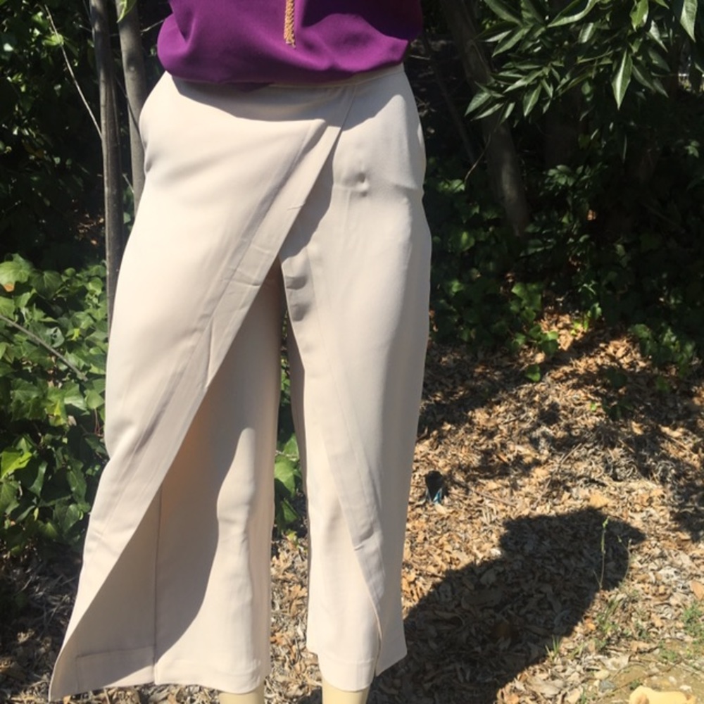 Cream pants