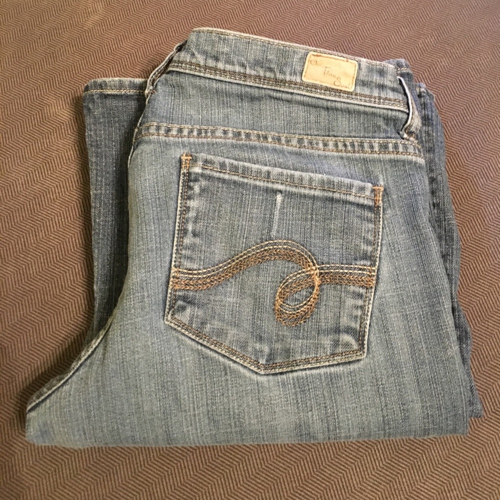See Thru Soul Bootcut Jeans
