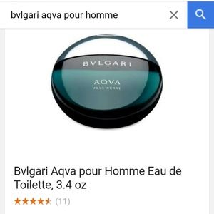 Bvlgari Aqva Pour Homme 3.4 oz *EDT*Big bottle!