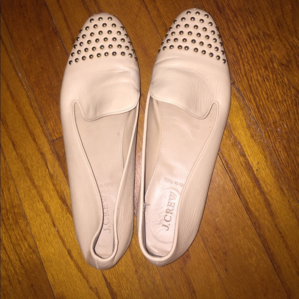 J. Crew Studded loafers