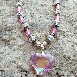 Crystal Heart Necklace